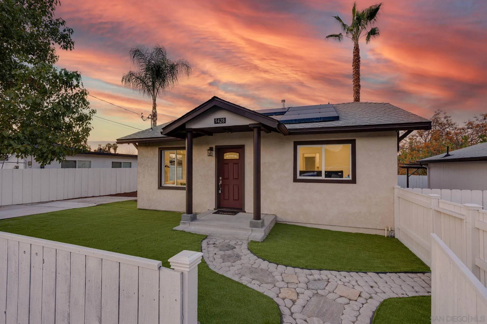 Sandra Diaz - EXP Realty of California bilingual realtor showcasing a property in Santee, San Diego County