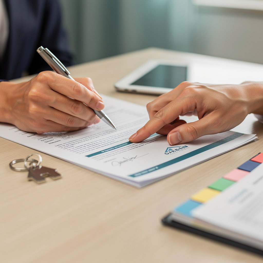 Sandra Diaz - EXP Realty of California bilingual realtor assisting Spanish-speaking clients with real estate documents in San Diego